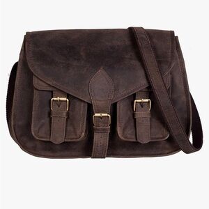 Women’s Leather Shoulder Bag Crossbody Satchel Tote Travel Genuine Leather